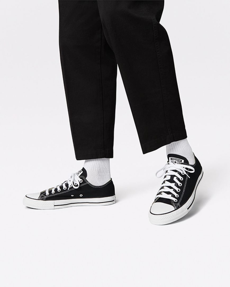 Dámské Boty Nízké Converse Chuck Taylor All Star Classic Černé | CZ LHVB24